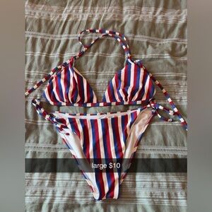 Striped Swim Set